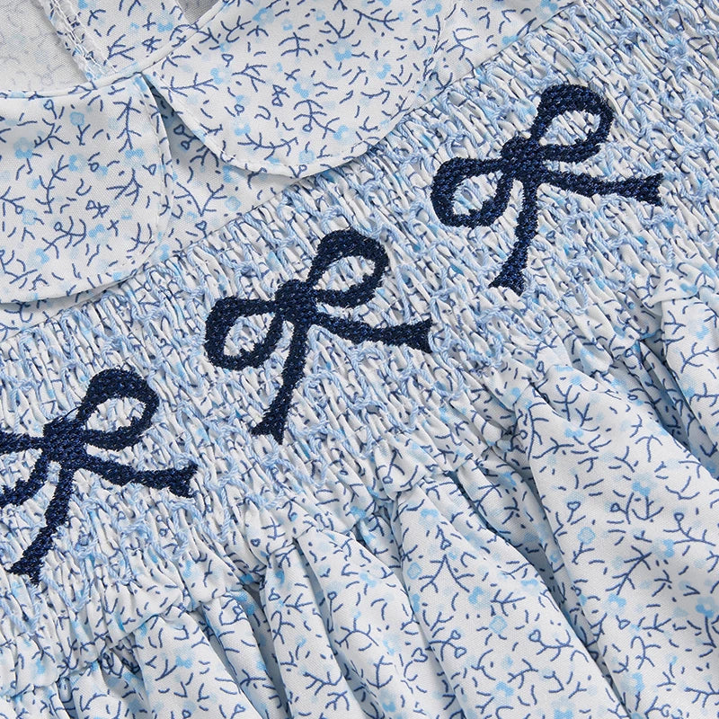 Summer Baby Girls Clothes Floral Short Sleeve Romper Dress Tutu Bodysuit Doll Collar Jumpsuit Outfit