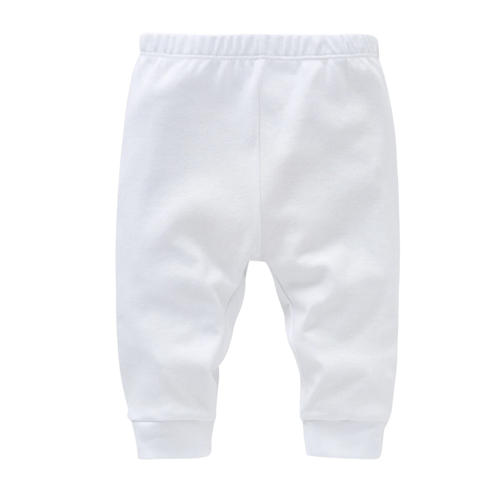 Newborn baby pants, 100% cotton, 0-12 months