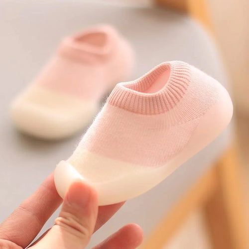 Baby First Walkers Sock Shoes, Matching Color, Cute, Soft Sole
