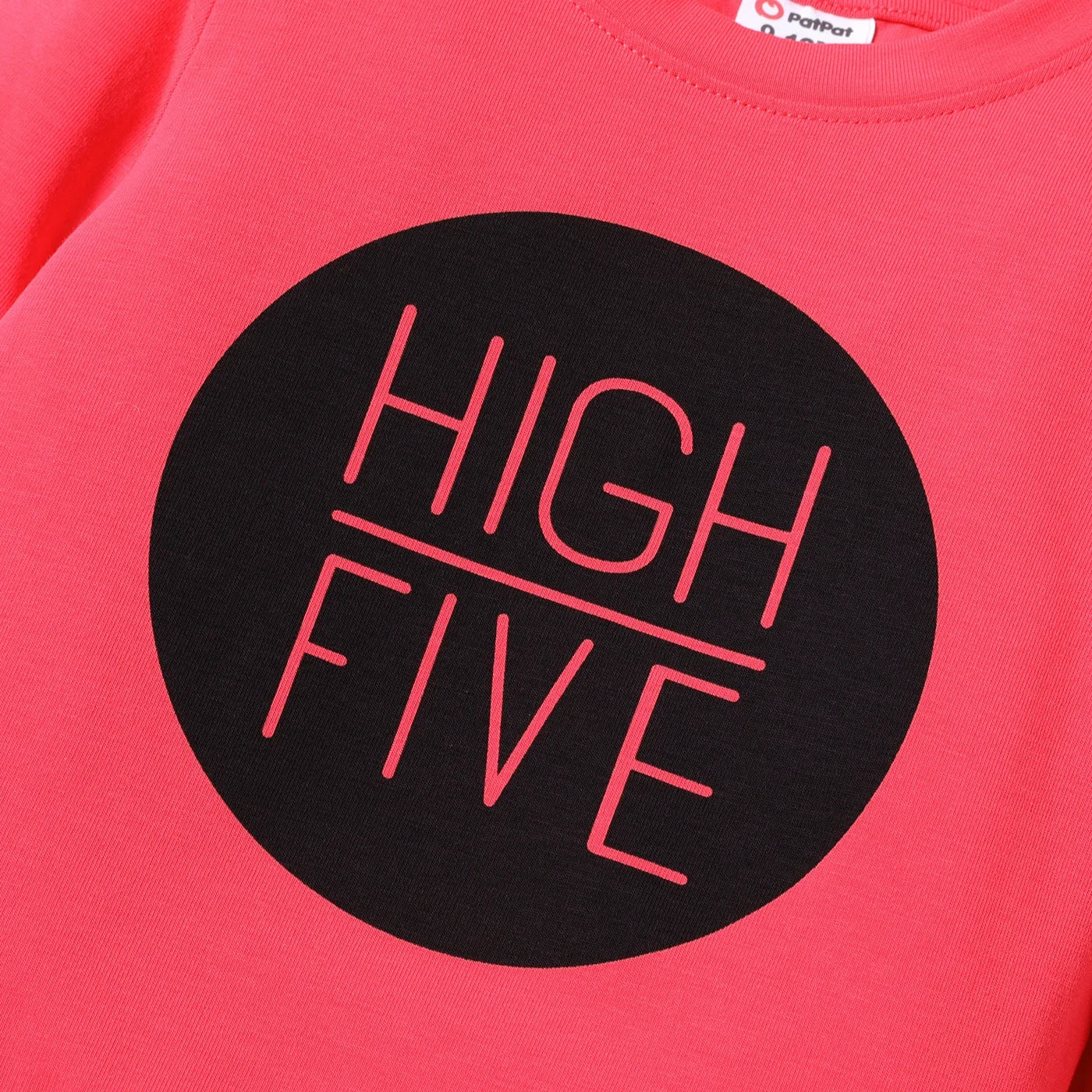 2Pcs Baby Boy/Girl Long-Sleeve Letter Print Sweatshirt & Sweatpants Set Perfect for Outings and Daily Wear Basic Style