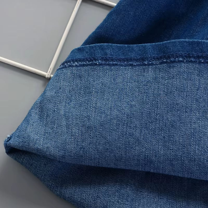 IENENS Kids Baby Girls Daily Dress Clothes Infant Toddler Cotton Children Casual Wear Denim Clothing Skirt Dresses 1-4 Years