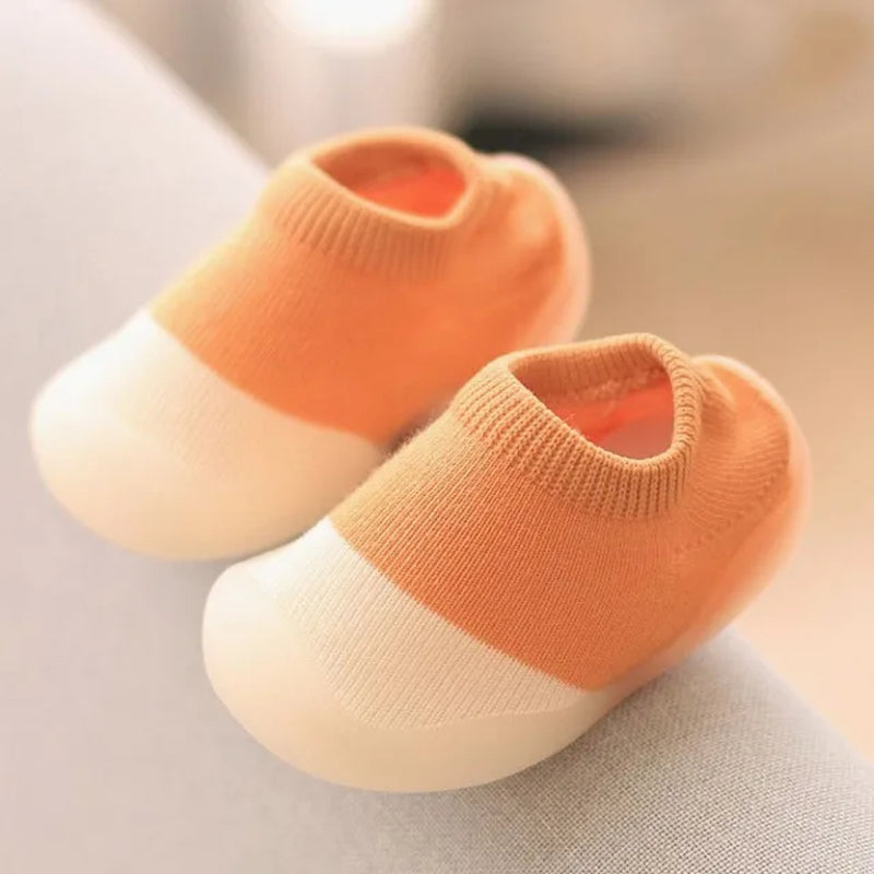 Baby First Walkers Sock Shoes, Matching Color, Cute, Soft Sole