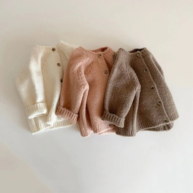 Autumn Spring Baby Girls Cardigans Toddler