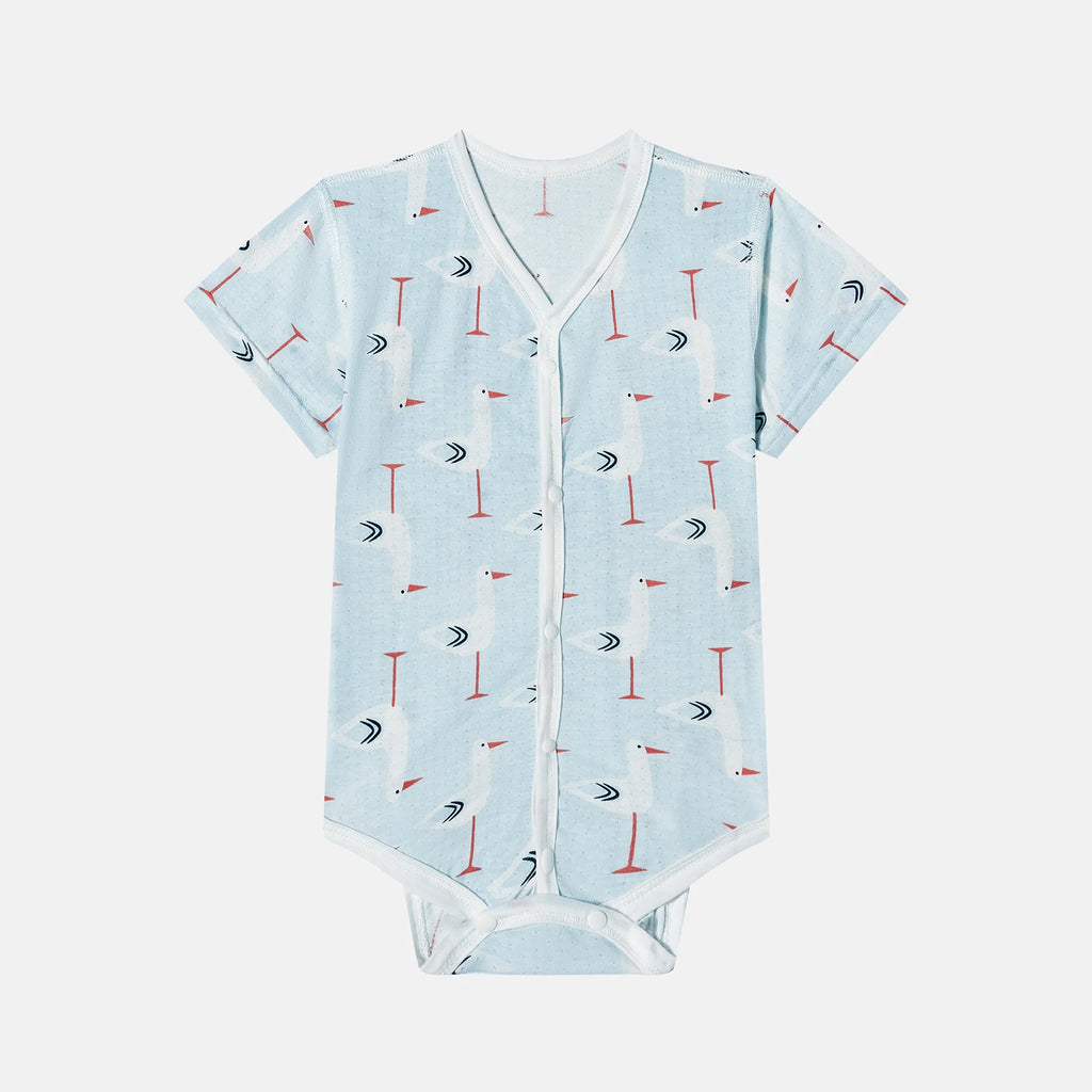Bamboo Fiber Rompers for Newborns