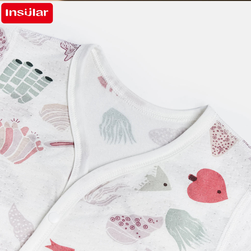 Bamboo Fiber Rompers for Newborns