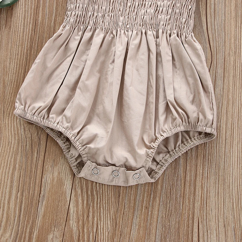 Infant Baby Girl Bodysuit with Headband