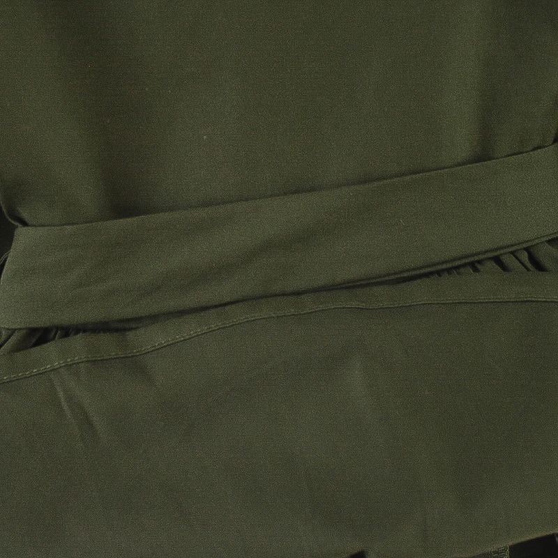 Baby Girl'S Trench Coat Spring and Autumn Girls' Solid Color Cotton Long Sleeved Trench Coat, Cute Girls' British Style Jacket