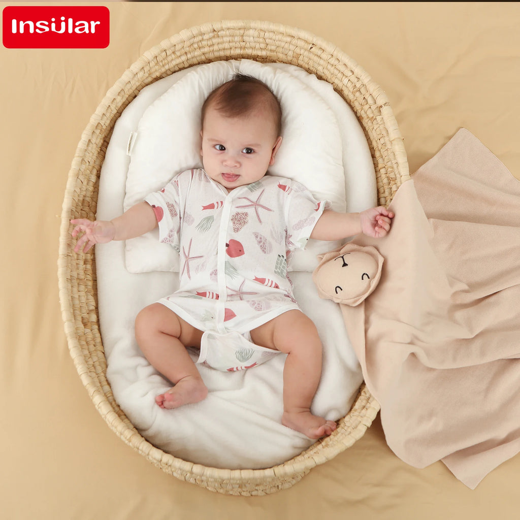 Bamboo Fiber Rompers for Newborns