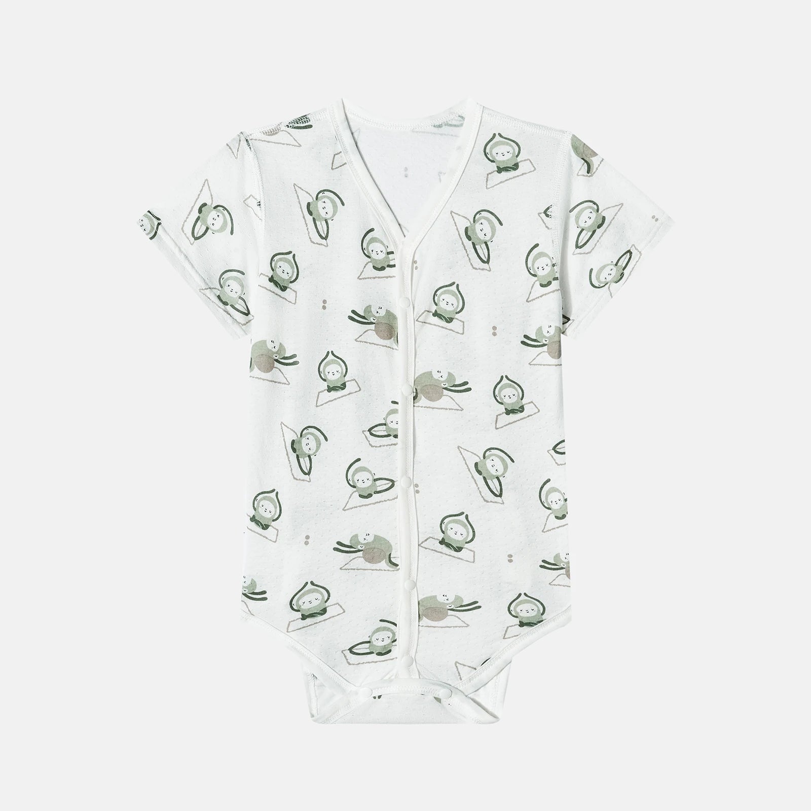 Bamboo Fiber Rompers for Newborns