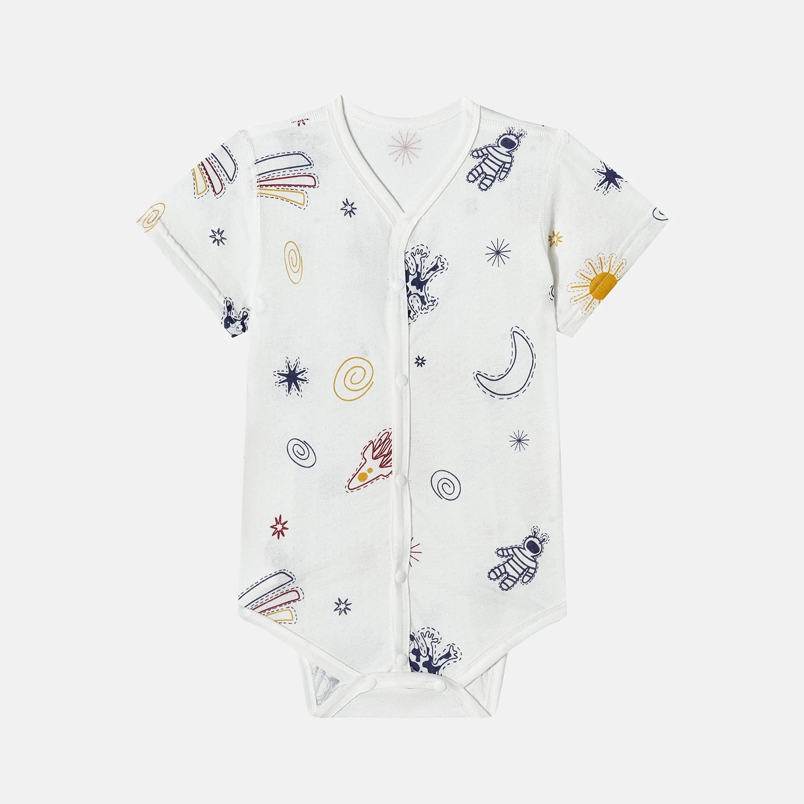 Bamboo Fiber Rompers for Newborns