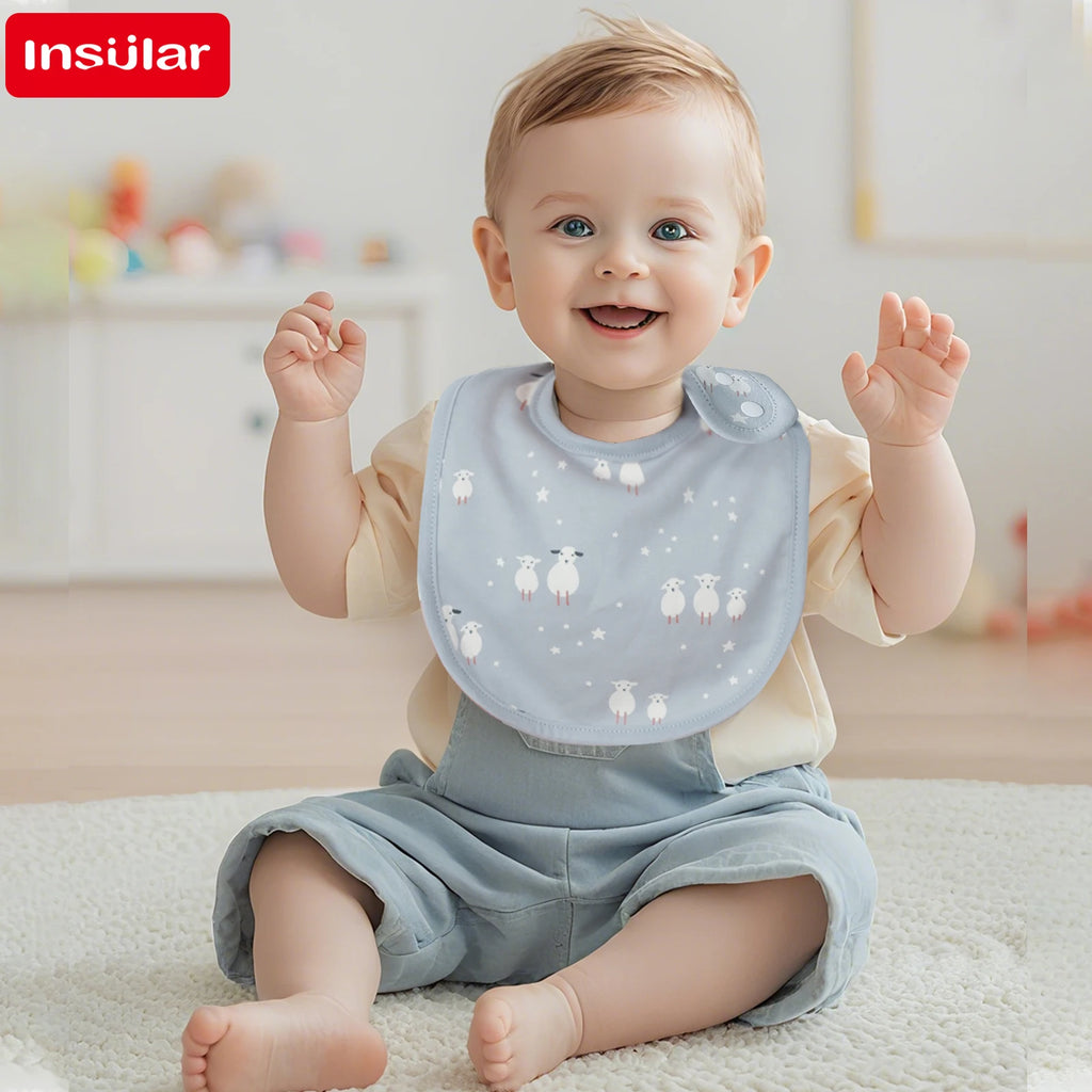 5 Pcs/set Baby Bibs