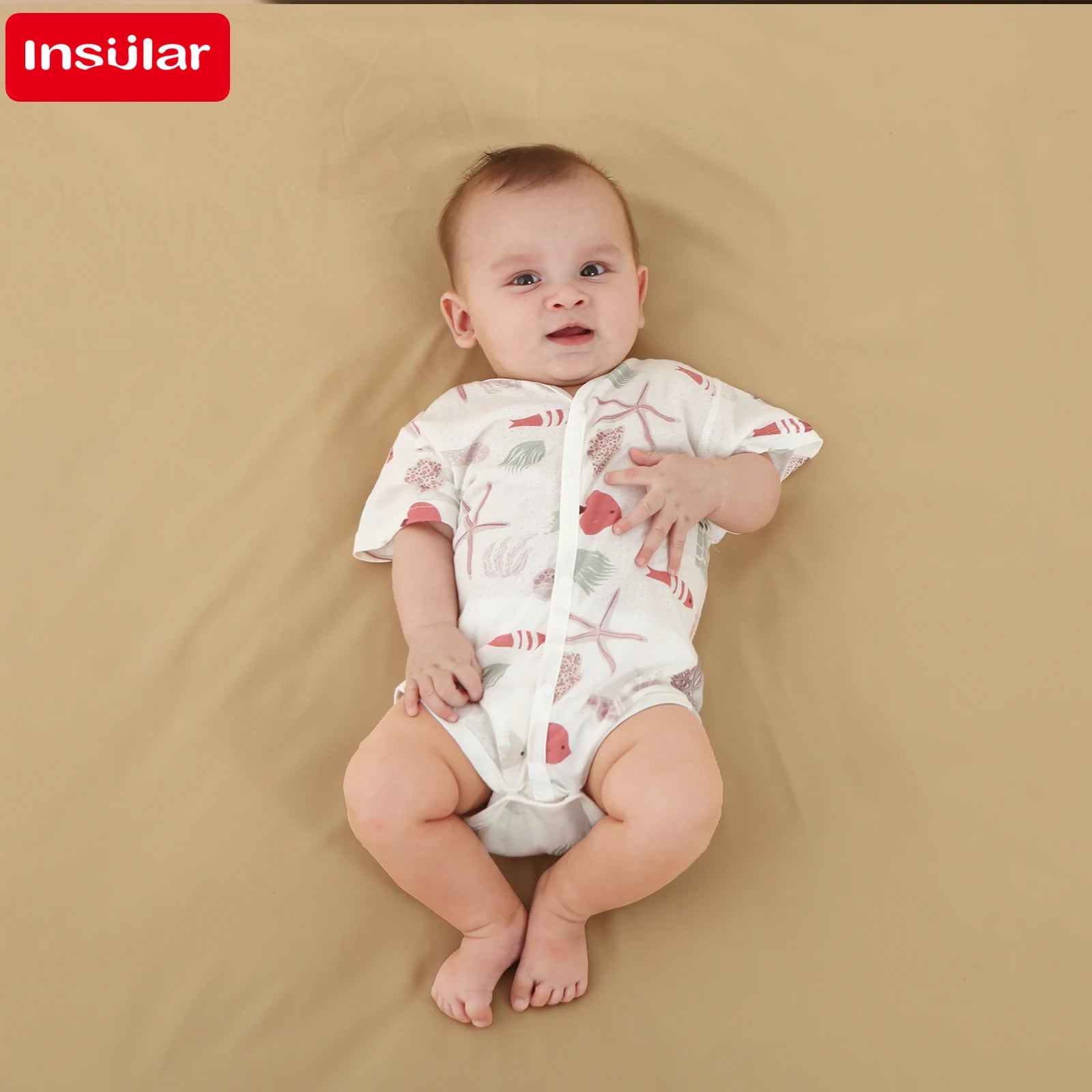 Bamboo Fiber Rompers for Newborns