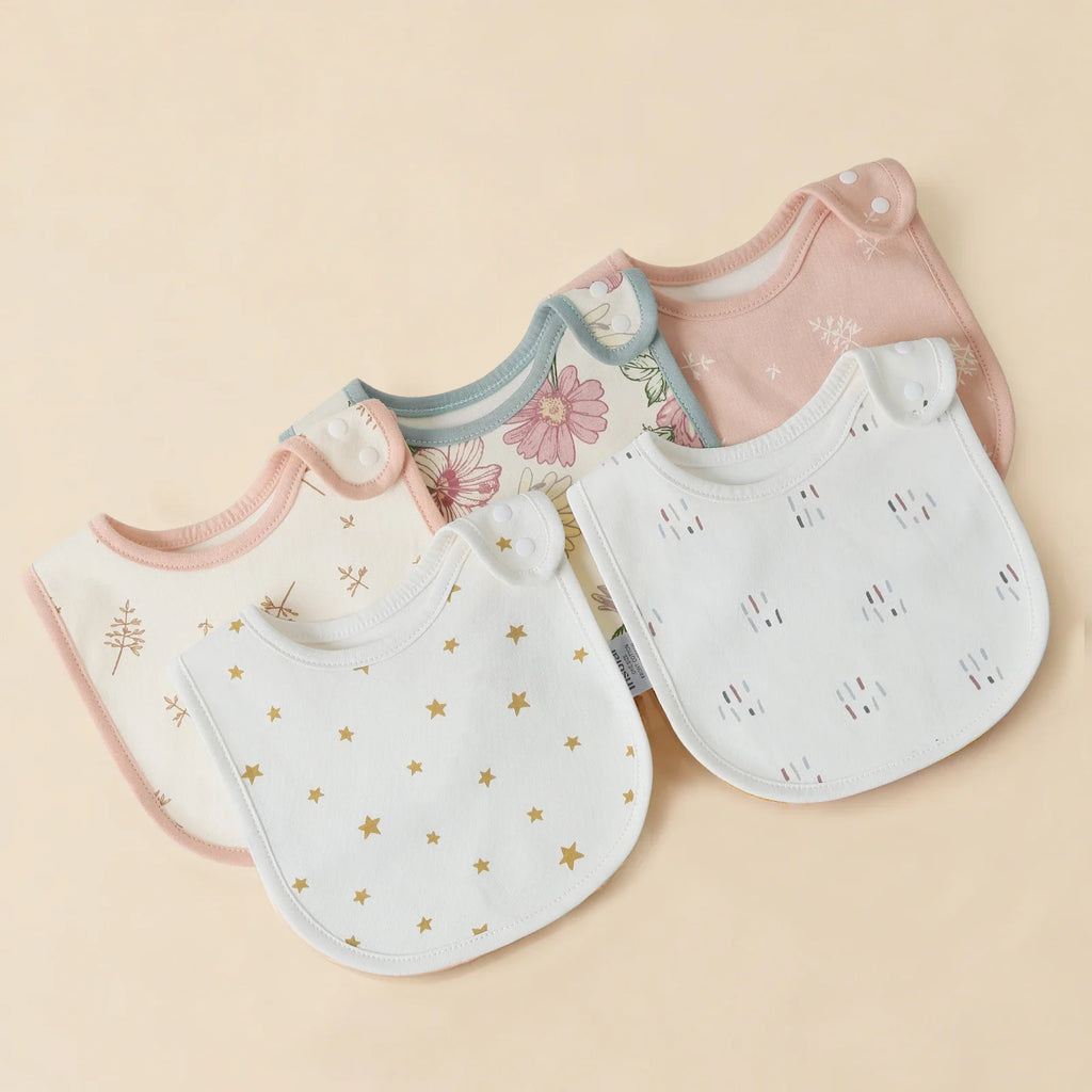 5 Pcs/set Baby Bibs