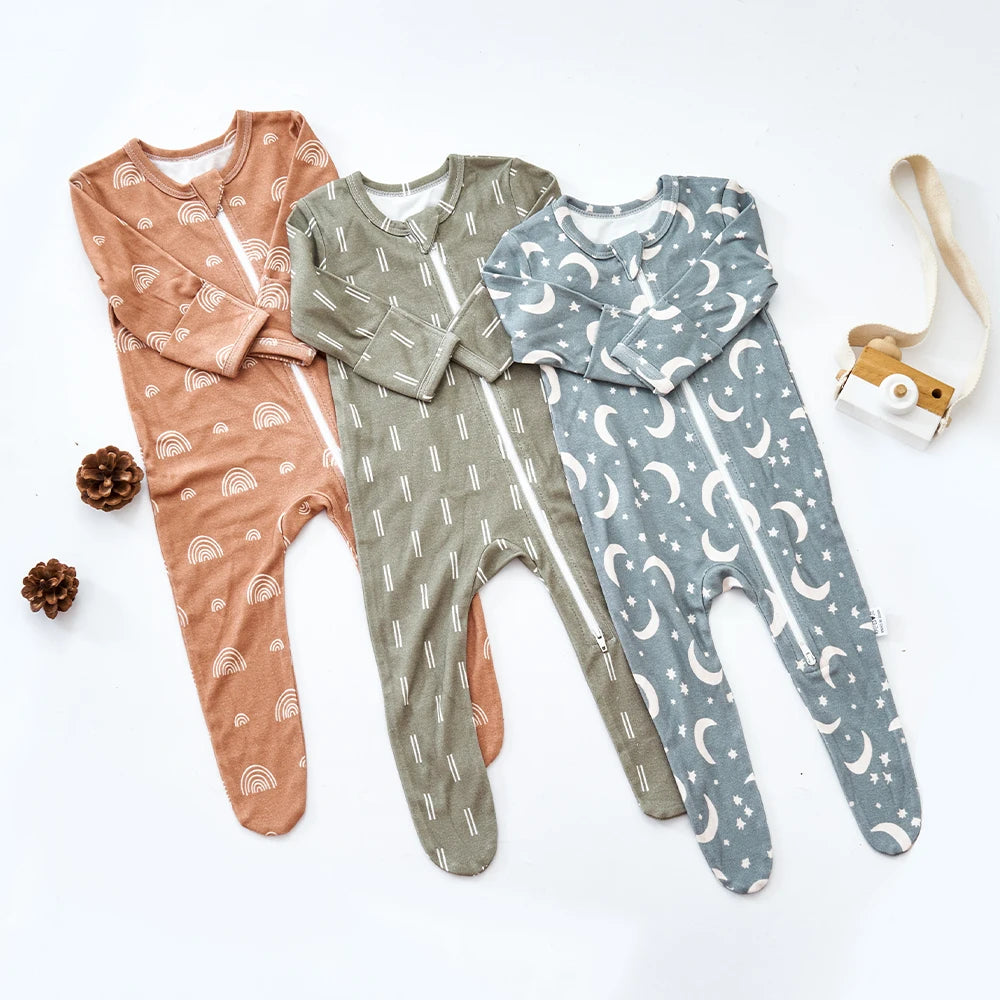 Long-sleeve Bamboo Cotton Wrapped Foot