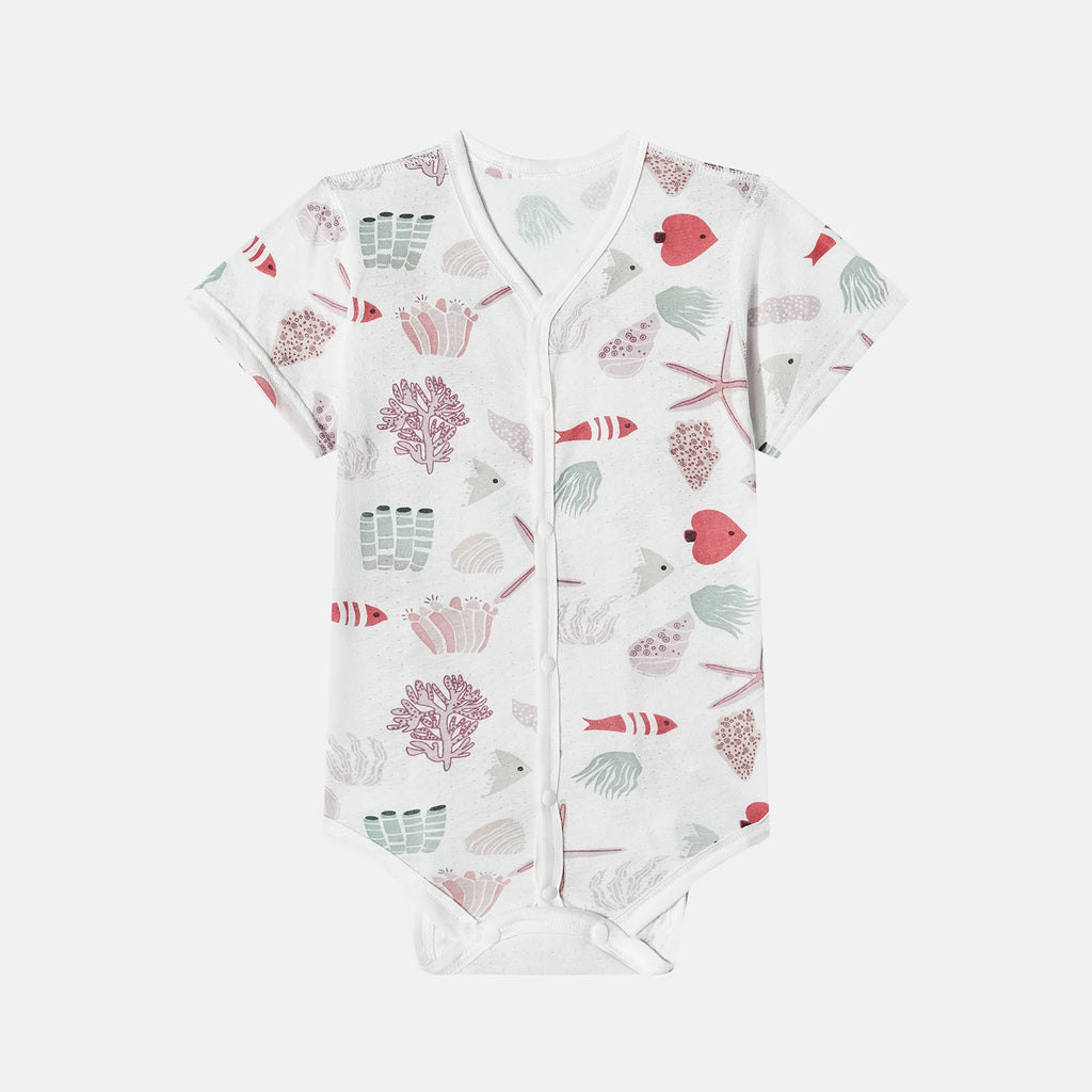 Bamboo Fiber Rompers for Newborns