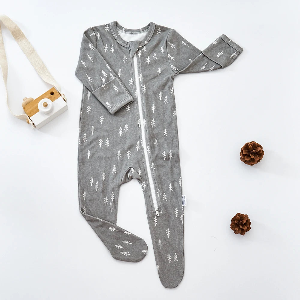 Long-sleeve Bamboo Cotton Wrapped Foot