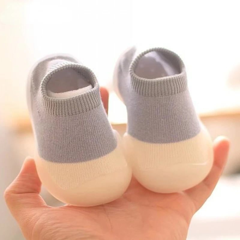 Baby First Walkers Sock Shoes, Matching Color, Cute, Soft Sole