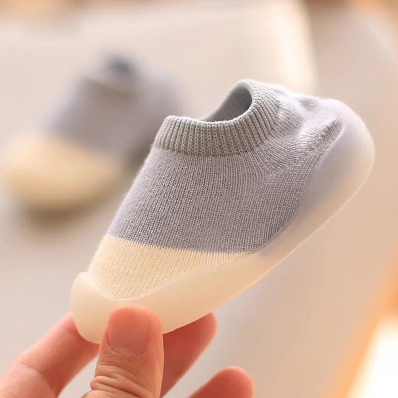 Baby First Walkers Sock Shoes, Matching Color, Cute, Soft Sole