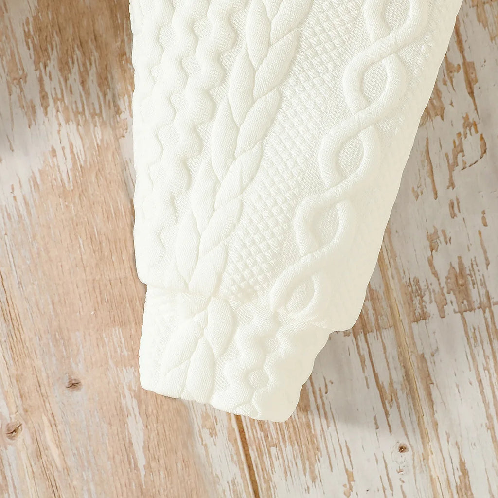 Baby Unisex Solid Autumn 2Pcs Casual Outfits Long Sleeve Sweatshirt & Fall Pants for Daily