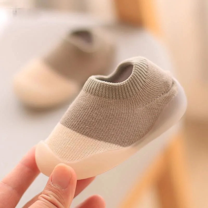 Baby First Walkers Sock Shoes, Matching Color, Cute, Soft Sole